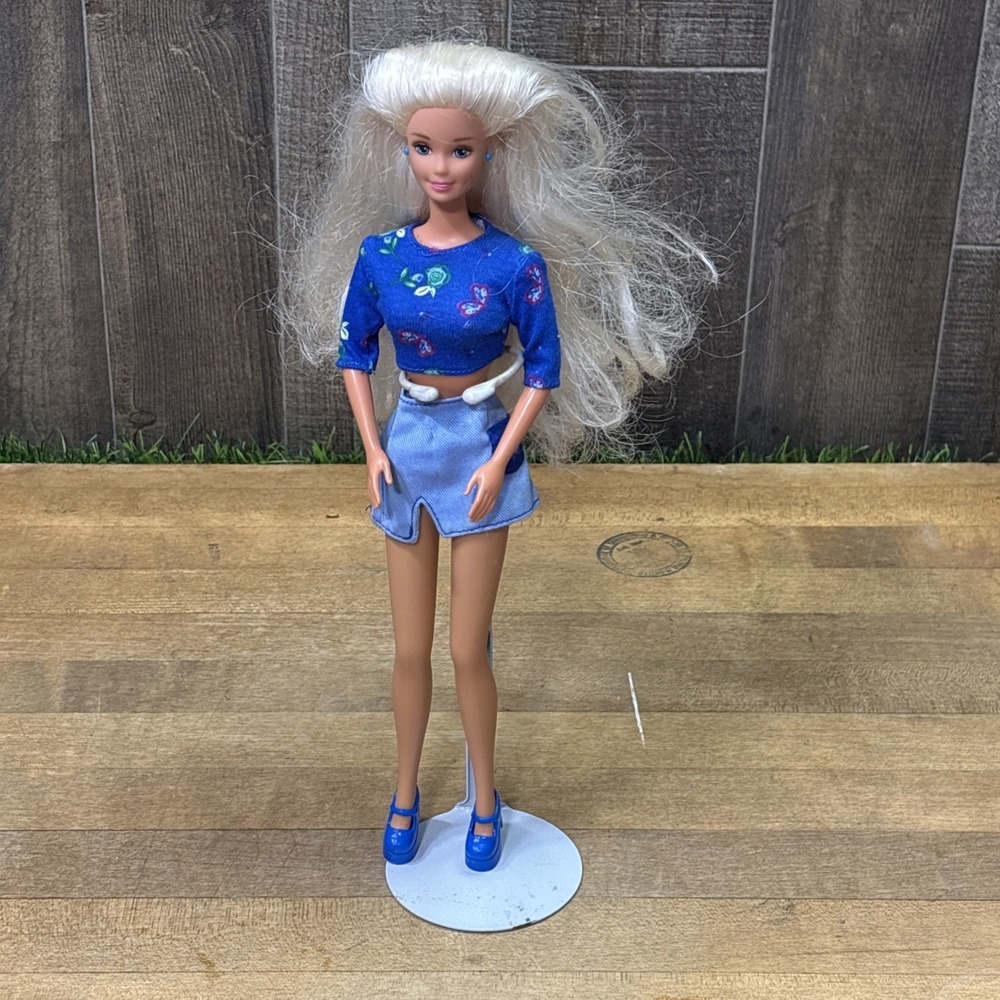 Vintage Barbie Doll 1976 Head 1998 Beyond Pink Fashion Pack Outfit Y2K Mattel